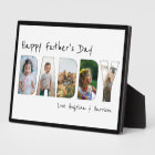 Modern 5 Photo Collage Daddy Fathers Day Keepsake