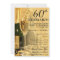 Modern 60th Birthday Party Invitations