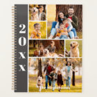 Modern 6 Photo Collage Personalized Planner