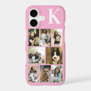 Modern 8 Pet Photo Pink