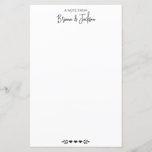 Modern A Note From Calligraphy 