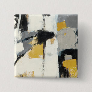 Modern Abstract 2 Inch Square Button