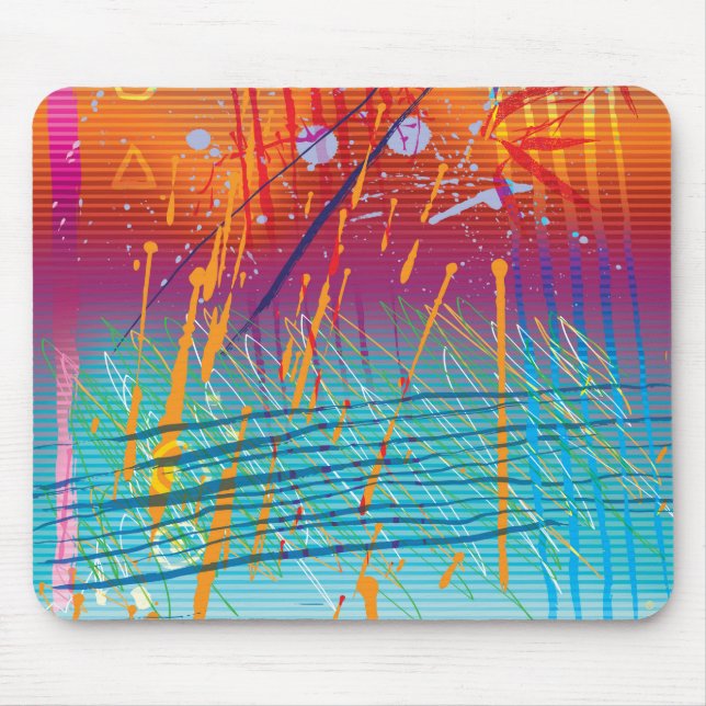 Modern Abstract-3 Mousepad (Front)