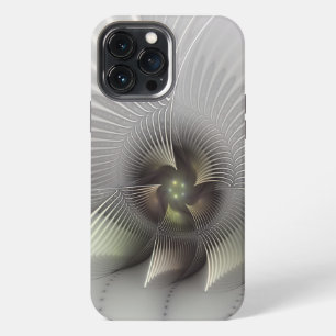 Modern Abstract 3D Shape Fractal Art iPhone 13 Pro Max Case