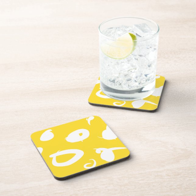 Modern abstract acrilic coaster (Right Side)