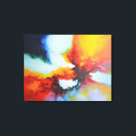 Modern Abstract Acrlylic Painting by Serdar Hizli Canvas Print<br><div class="desc">Modern Abstract Acrlylic Painting by Serdar Hizli</div>