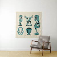 Modern Abstract African silhouette art