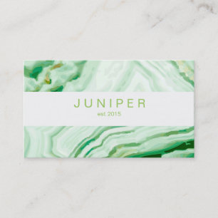 Modern Abstract Agate pattern Business Card