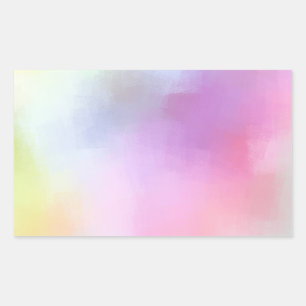 Modern Abstract Art Blank Colourful Template Sticker