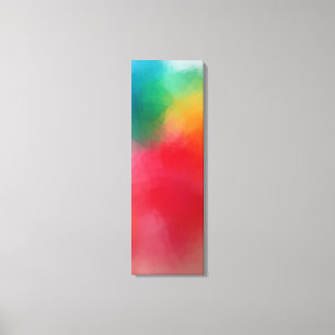 Modern Abstract Art Colourful Elegant Template Canvas Print