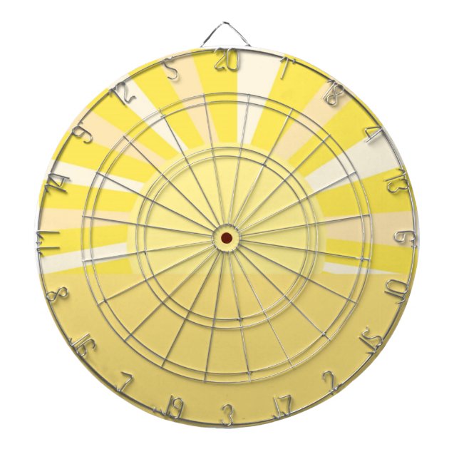 modern abstract art dartboard (Front)