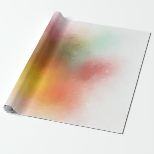 Modern Abstract Art Elegant Colourful Design Wrapping Paper