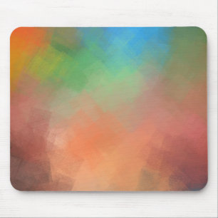 Modern Abstract Art Elegant Colourful Template Mouse Pad