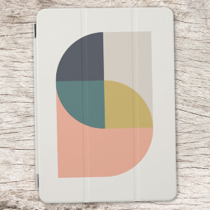 Modern Abstract Art Elegant Geometric Minimalist iPad Air Cover