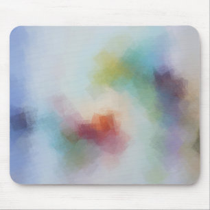 Modern Abstract Art Elegant Trendy Template Mouse Pad