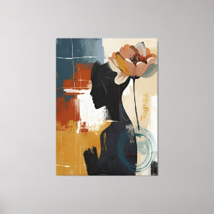 “Modern Abstract Art Minimal & Stylish Design” Canvas Print
