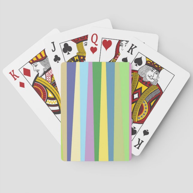 modern abstract art playing cards (Back)