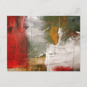 Modern Abstract Art Postcard