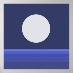 modern abstract art poster