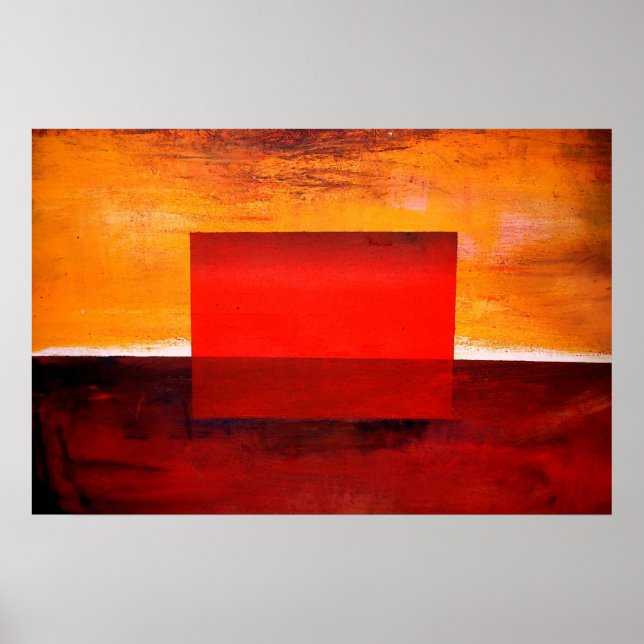 Modern Abstract Art Poster - Minimalist Art Prints (Front)