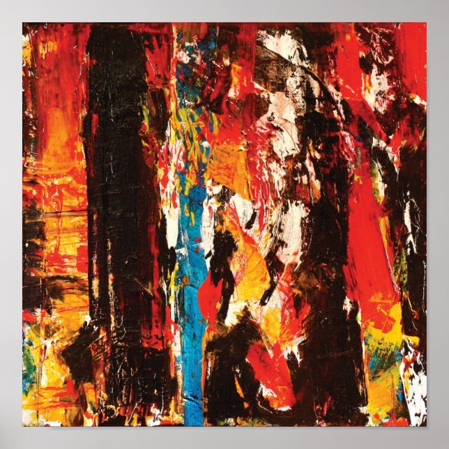 Modern Abstract Art Print (Front)