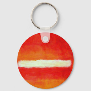 Modern Abstract Art - Rothko Style Keychain