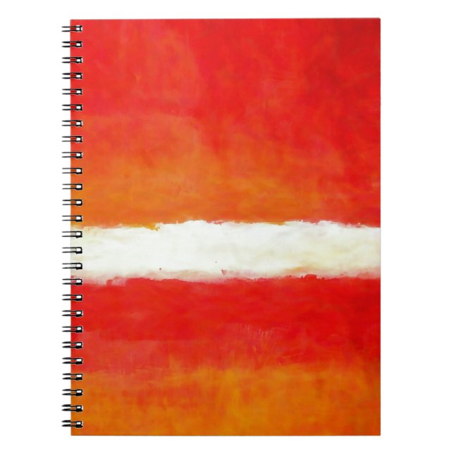 Modern Abstract Art - Rothko Style Notebook (Front)