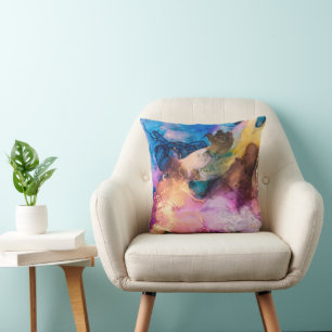 Modern Abstract Art  Throw Pillow