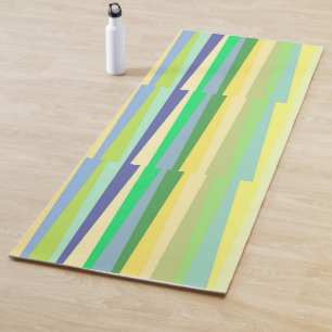 modern abstract art yoga mat