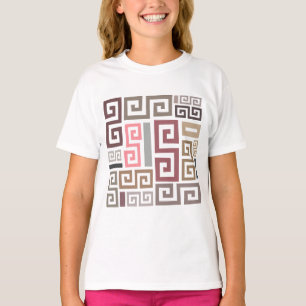 modern abstract artistic colored lines T-Shirt