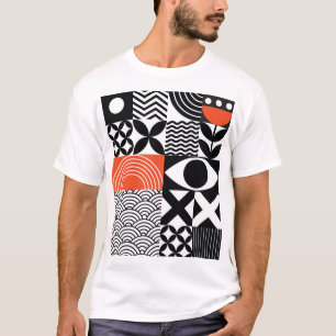 Modern Abstract: Artistic Design Canvas. T-Shirt