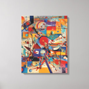 Modern Abstract Artwork Canvas Print