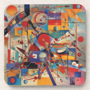 Modern Abstract Artwork Coaster