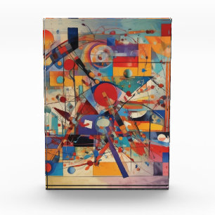 Modern Abstract Artwork Photo Block