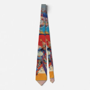 Modern Abstract Artwork Tie