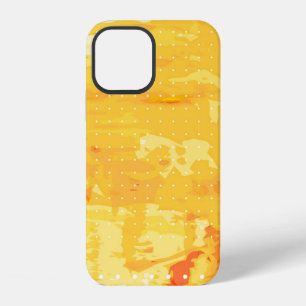 Modern abstract background of bright brush strokes iPhone 12 case