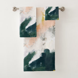 Modern Abstract Bath Towel Set