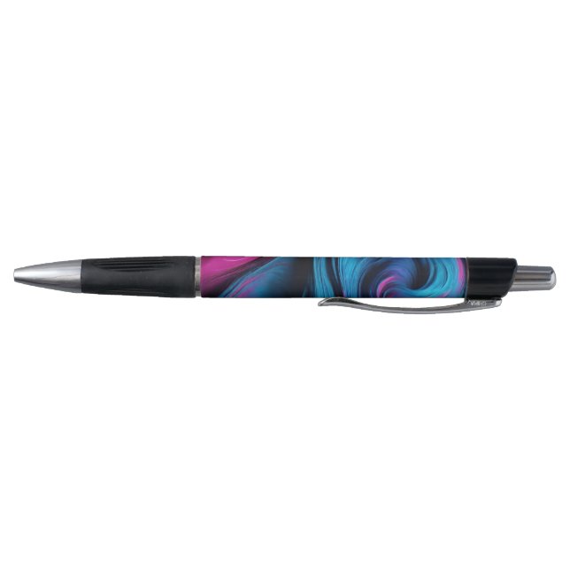 Modern Abstract- Blue and Pink- Pen (Bottom)