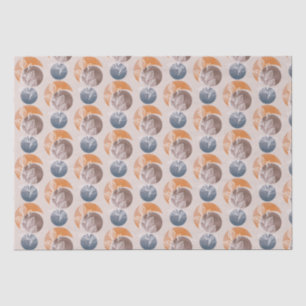 Modern Abstract Boho Plant Foliage Artwork Tissue Paper