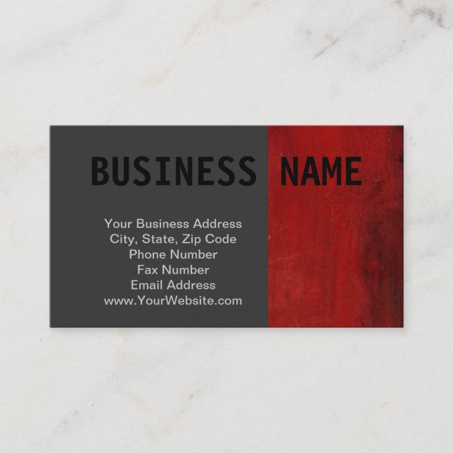 Modern Abstract Business Card (Front)