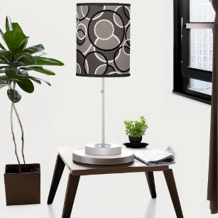 Modern Abstract Circles Table Lamp