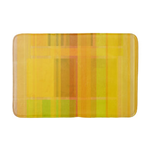 Modern Abstract Colourful Citrus Colours Bath Mat