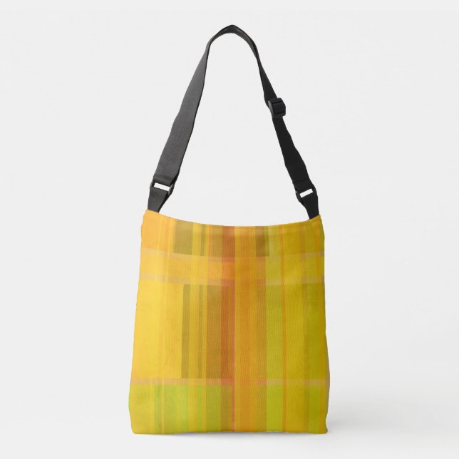 Modern Abstract | Colourful Citrus Colours Crossbody Bag (Front)