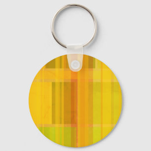 Modern Abstract   Colourful Citrus Colours Keychain