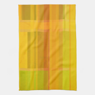 Modern Abstract | Colourful Citrus Colours Kitchen Towel