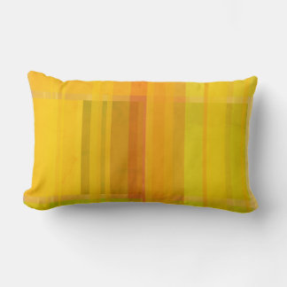 Modern Abstract | Colourful Citrus Colours Lumbar Pillow