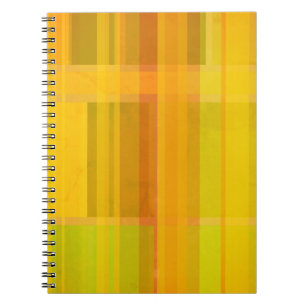 Modern Abstract   Colourful Citrus Colours Notebook