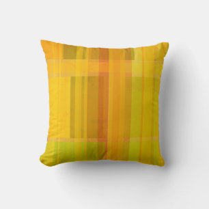 Modern Abstract   Colourful Citrus Colours Throw Pillow