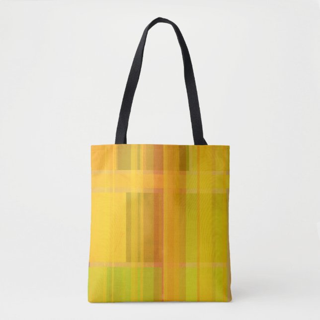 Modern Abstract | Colourful Citrus Colours Tote Bag (Front)