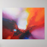 Modern Abstract Colourful Painting Poster<br><div class="desc">Modern Abstract Colourful Painting</div>